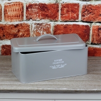 Kovový chlebník Kitchen Collection 31x18cm