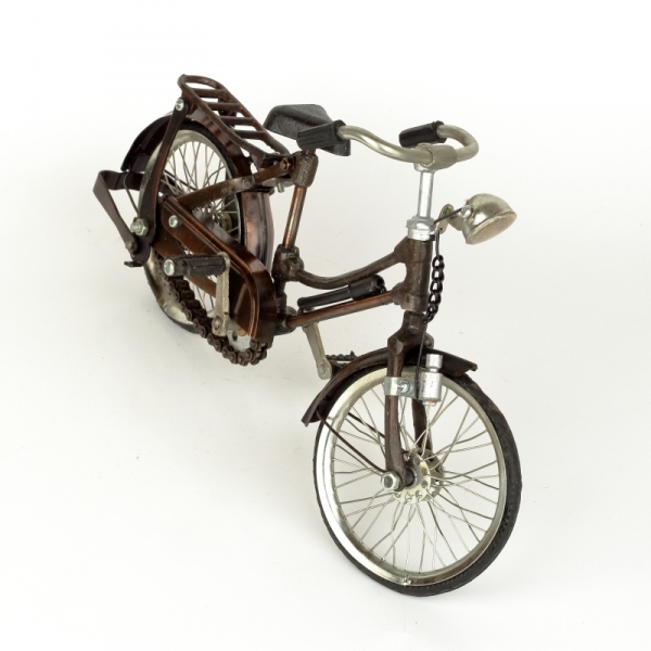 Kovový dekoračné model pánskej kolo 26x15cm