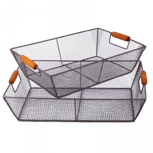 Kovový kôš do kuchyne 28,5x41x10cm