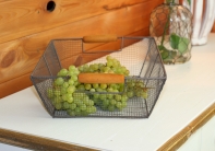 Kovový kôš do kuchyne 28,5x41x10cm