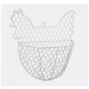 Kovový košík na zavesenie sliepka