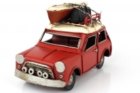 Kovový model auta s kajakom 16cm