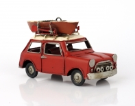 Kovový model auta s kajakom 16cm