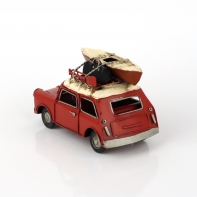 Kovový model auta s kajakom 16cm