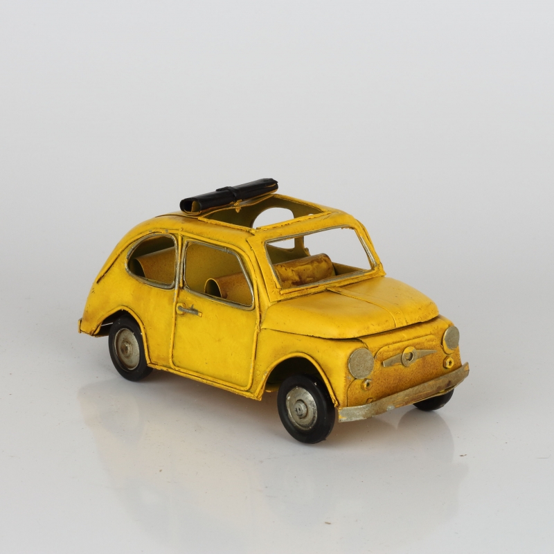 Kovový model auta s rolovacie strechou 16cm