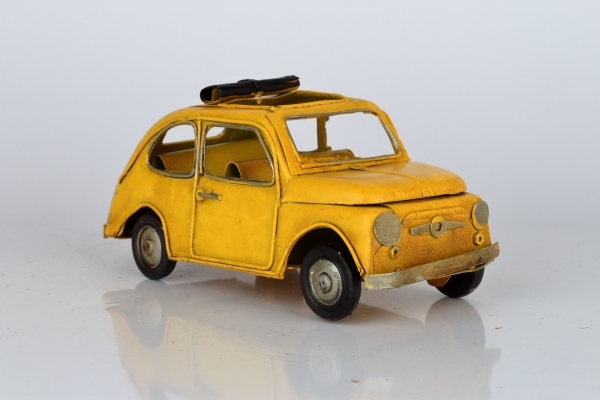 Kovový model auta s rolovacie strechou 16cm