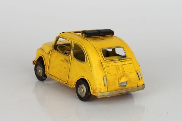 Kovový model auta s rolovacie strechou 16cm