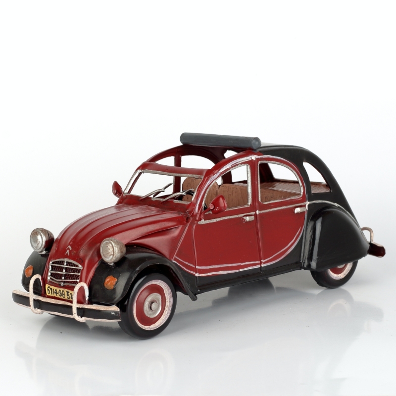 Kovový model auta veterán plech 27cm
