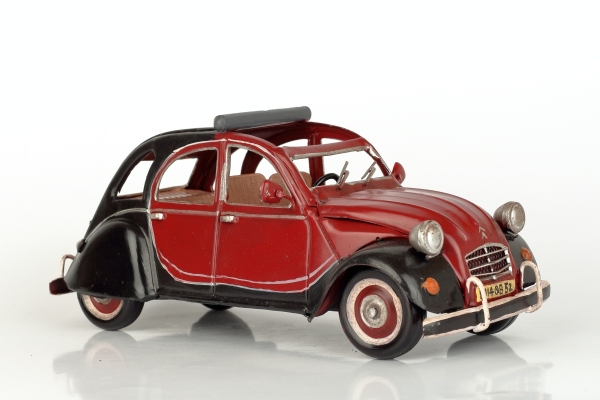 Kovový model auta veterán plech 27cm