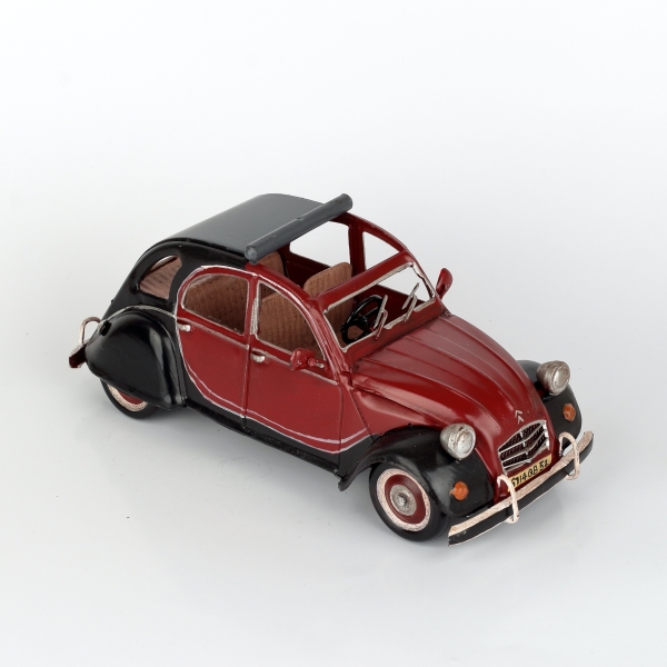 Kovový model auta veterán plech 27cm