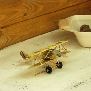 Kovový model - lietadlo mini 15cm