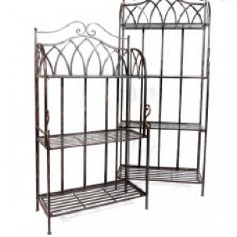Kovový regál Roma 160x66x28cm