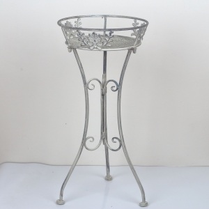 Kovový stojan na květiny kruh 70cm