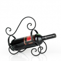 Kovový stojan na víno 24x27cm