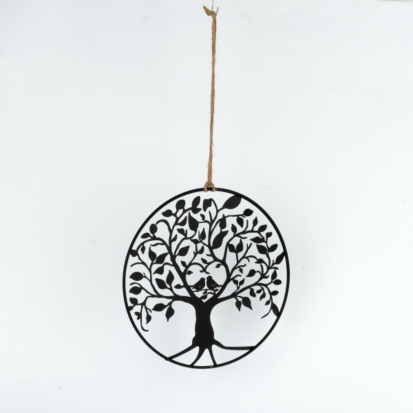 Kovový strom života na stenu 18cm