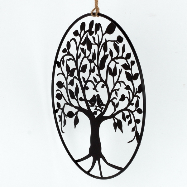 Kovový strom života na stenu 18cm