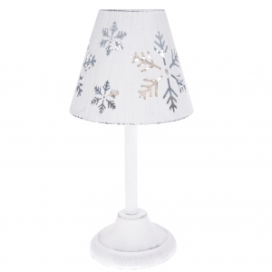 Kovový svietnik - lampa 12x24x12cm