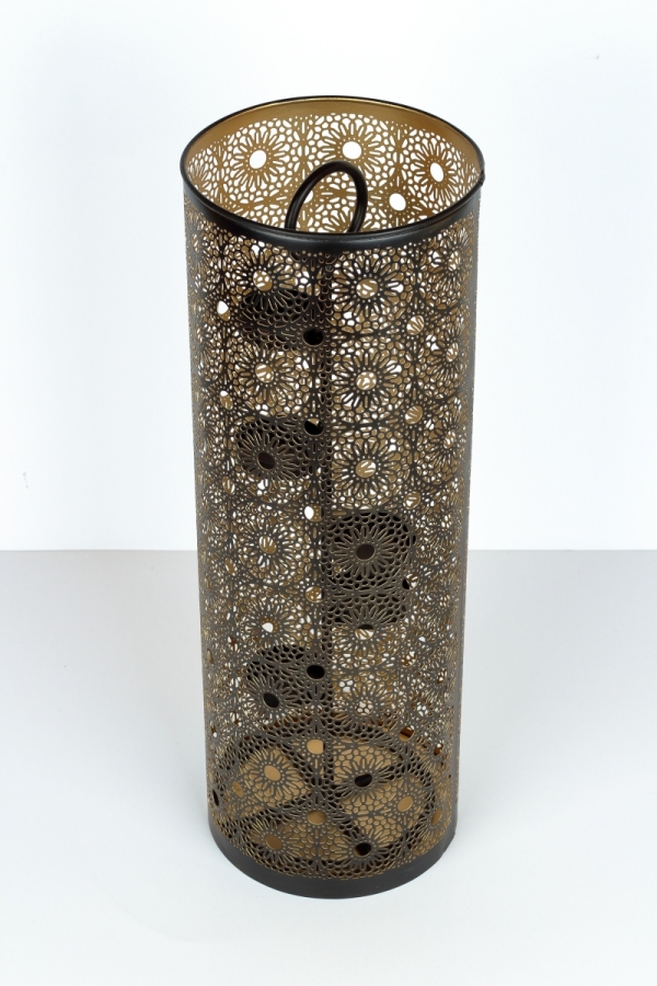 Kovový svietnik na čajové sviečky 50cm