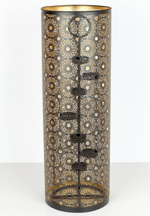 Kovový svietnik na čajové sviečky 65cm