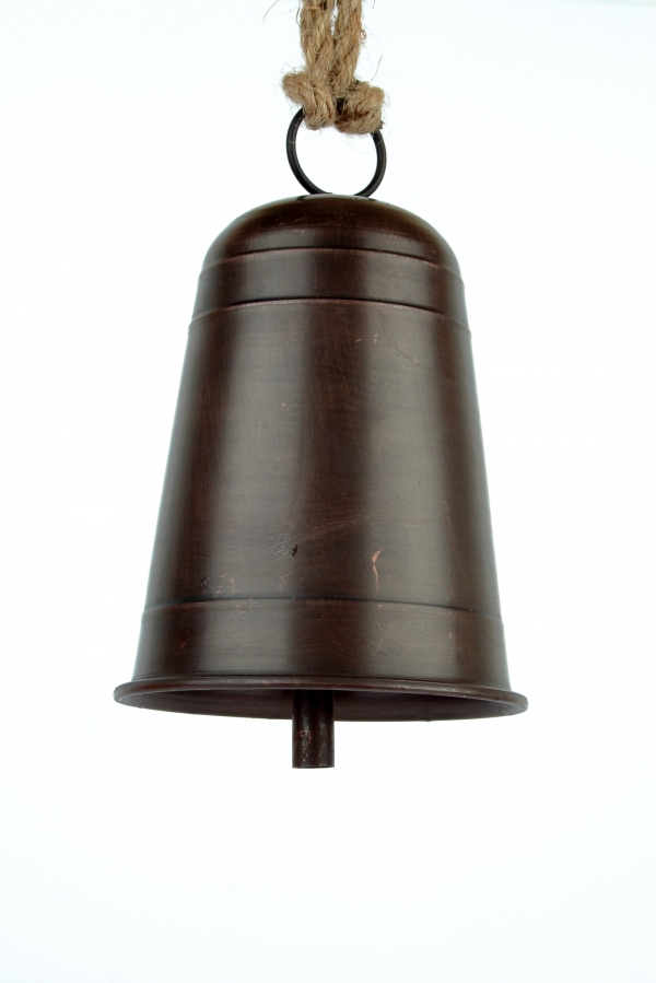 Kovový zvonček 12x20x12cm