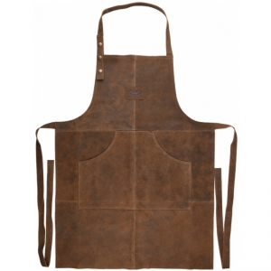 Kožená zástera na grilovanie 59,5x0,5x104,5 cm