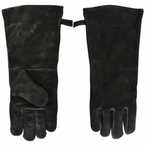 Kožené rukavice na grilovanie