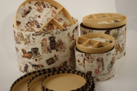 Krabice na šperky sada 3ks