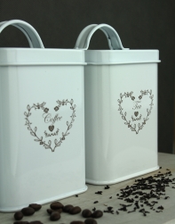 Krabička / dóza na kávu 11x14cm