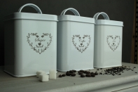 Krabička / dóza na kávu 11x14cm