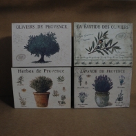 Krabička Lavande de Provence 2ks 13x9x6cm