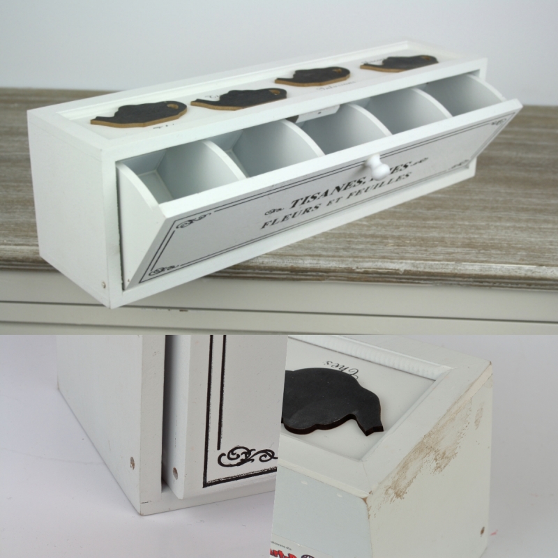 Krabička na čaj - vyřazeno z důvodu poškození