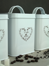 Krabička na cukor plechová 11x14cm