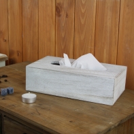 Krabička na vreckovky drevená 26x14x8cm
