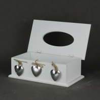 Krabička na vreckovky drevená 28x15x10cm