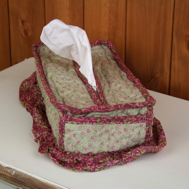 Škatulka na vreckovky - návlek 25x12x7cm