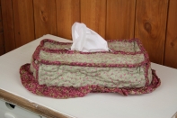 Škatulka na vreckovky - návlek 25x12x7cm