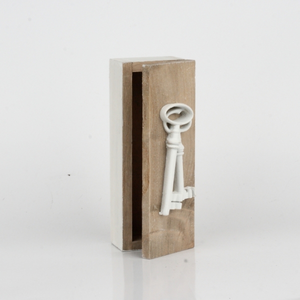 Krabička na kľúče drevená 17x6x5cm