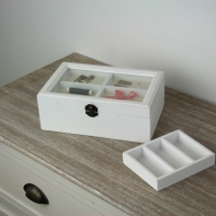 Krabička na šijacie potreby - darček pre krajčírku