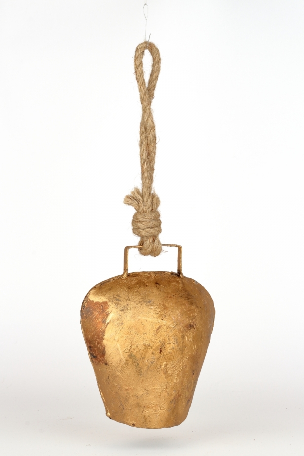 Kravský zvon zlatý 31 / 13cm