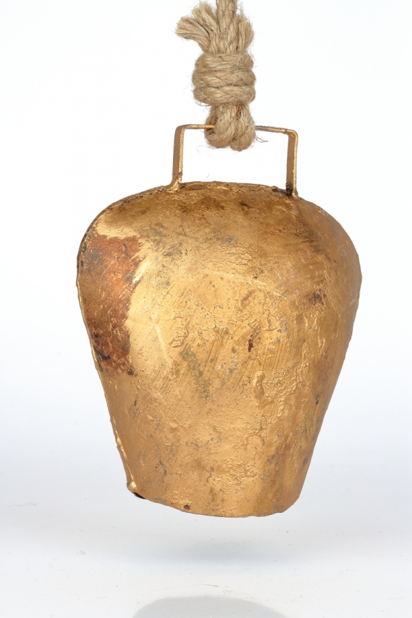 Kravský zvon zlatý 31 / 13cm