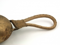 Kravský zvon zlatý - kov 24cm