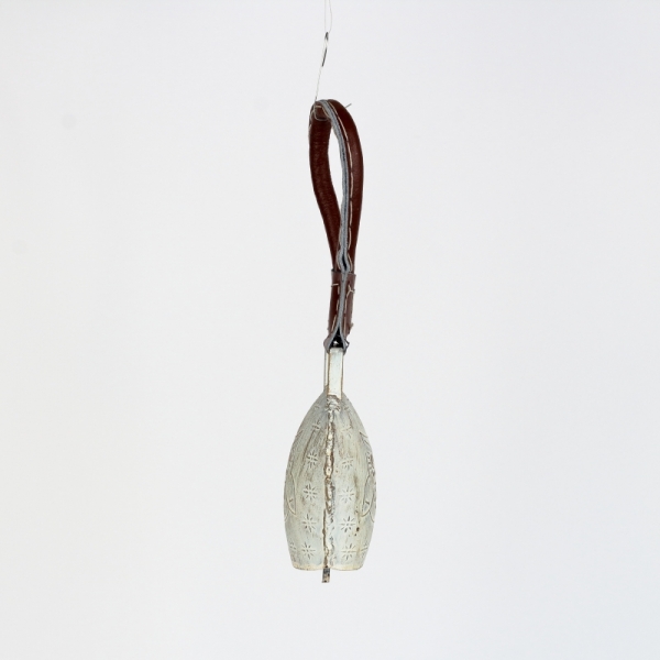 Kravský zvonec sova závěs 22cm