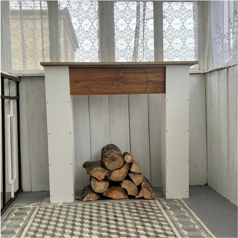 Krbová rímsa Vienna 110 x 100 x 23 cm