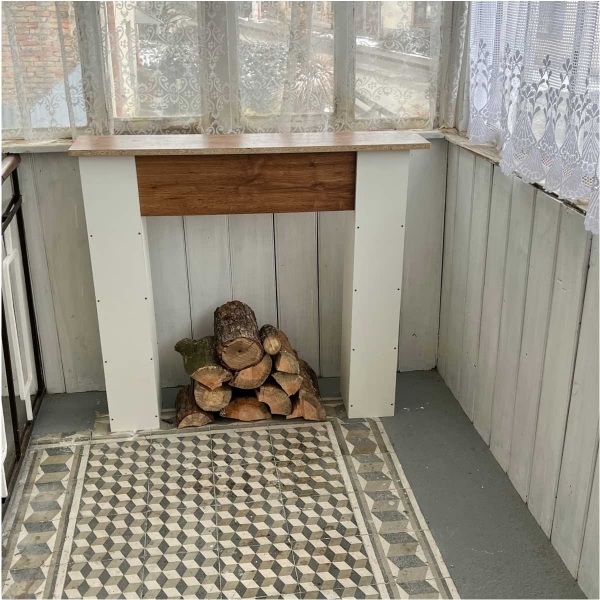 Krbová rímsa Vienna 110 x 100 x 23 cm