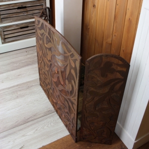 Krbová zástena - motív kvetín 57x59x20cm