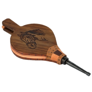 Krbové dúchadlo 47,5 x 20 cm kôň