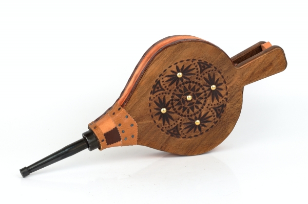 Krbové dúchadlo gravírované 48 x 20 cm