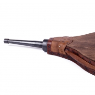 Krbové dúchadlo tmavé drevo 52cm