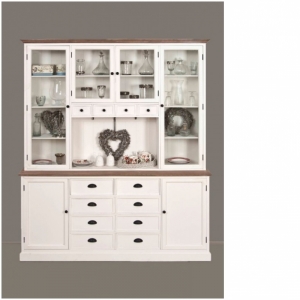 Kredenc biely 175x40x206cm