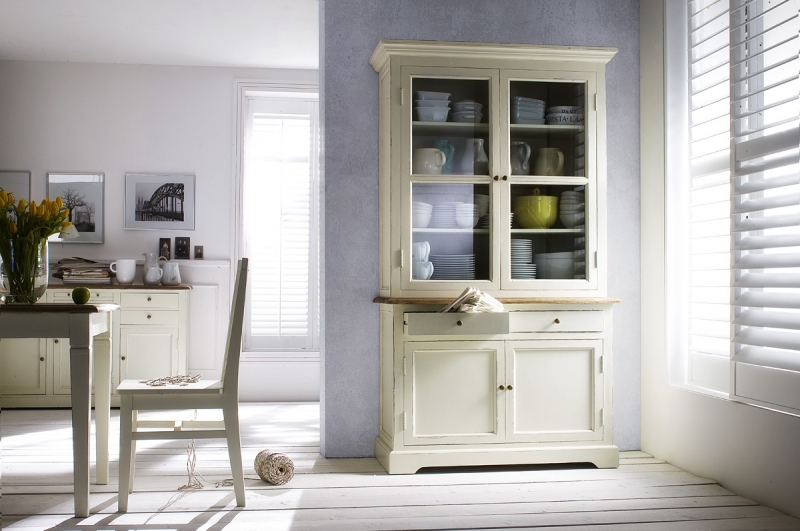 Kredenc biely Palace 115x201x50cm